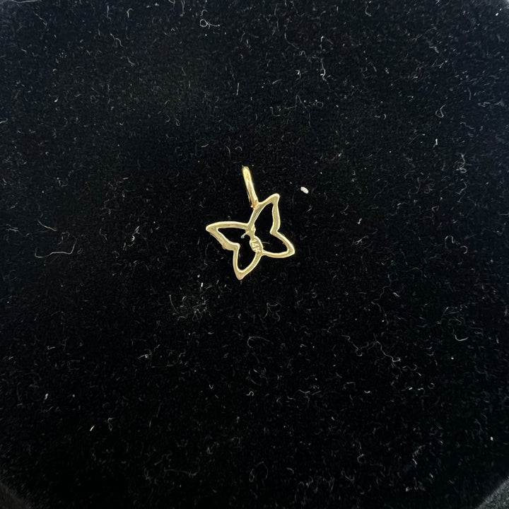 Mini Butterfly Charm (Plain)