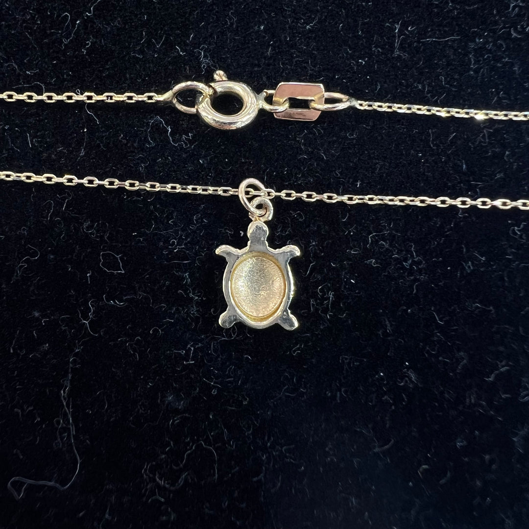 Baby Turtle Necklace 🐢