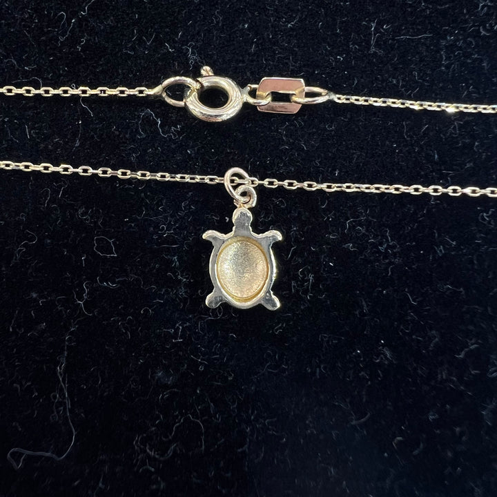 Baby Turtle Necklace 🐢