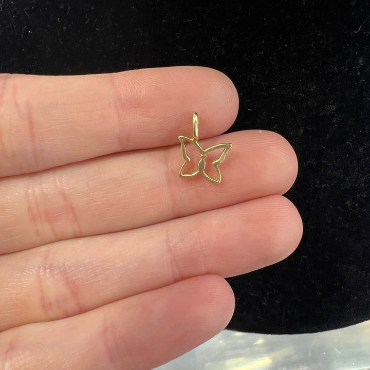 Mini Butterfly Charm (Plain)