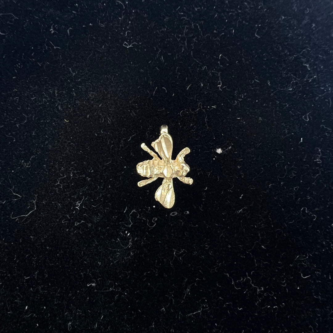 Mini Bee Charm (Plain)