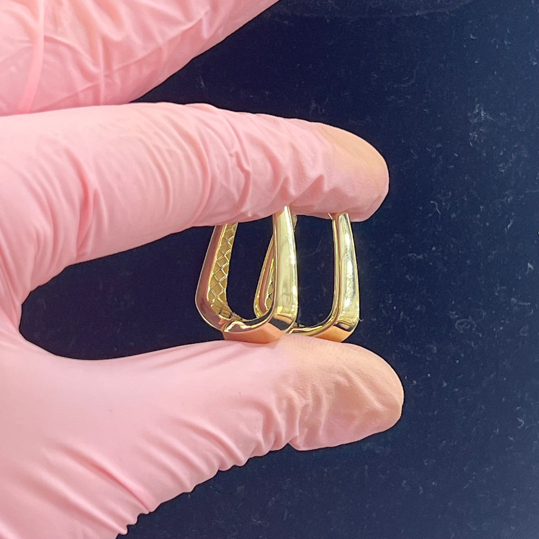 Chic Cowbell Hoops