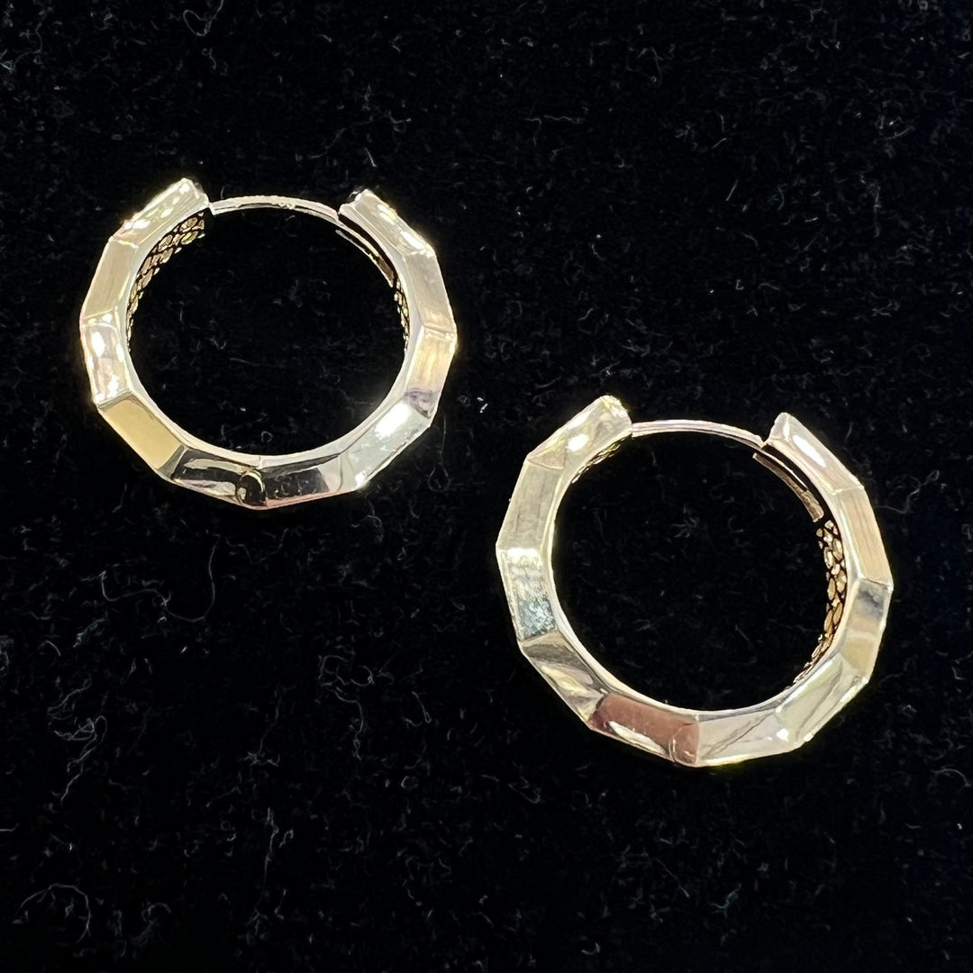 Perfect Faceted Everyday Hoops