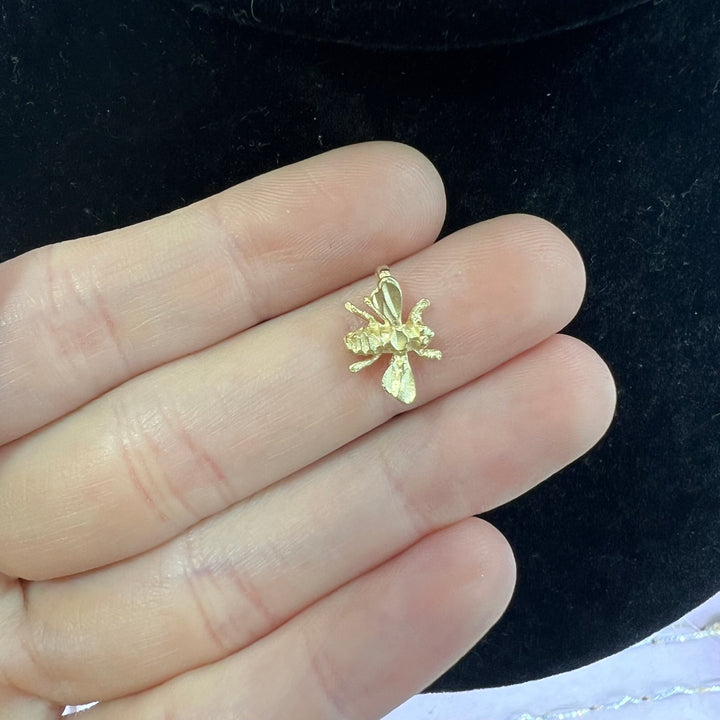 Mini Bee Charm (Plain)