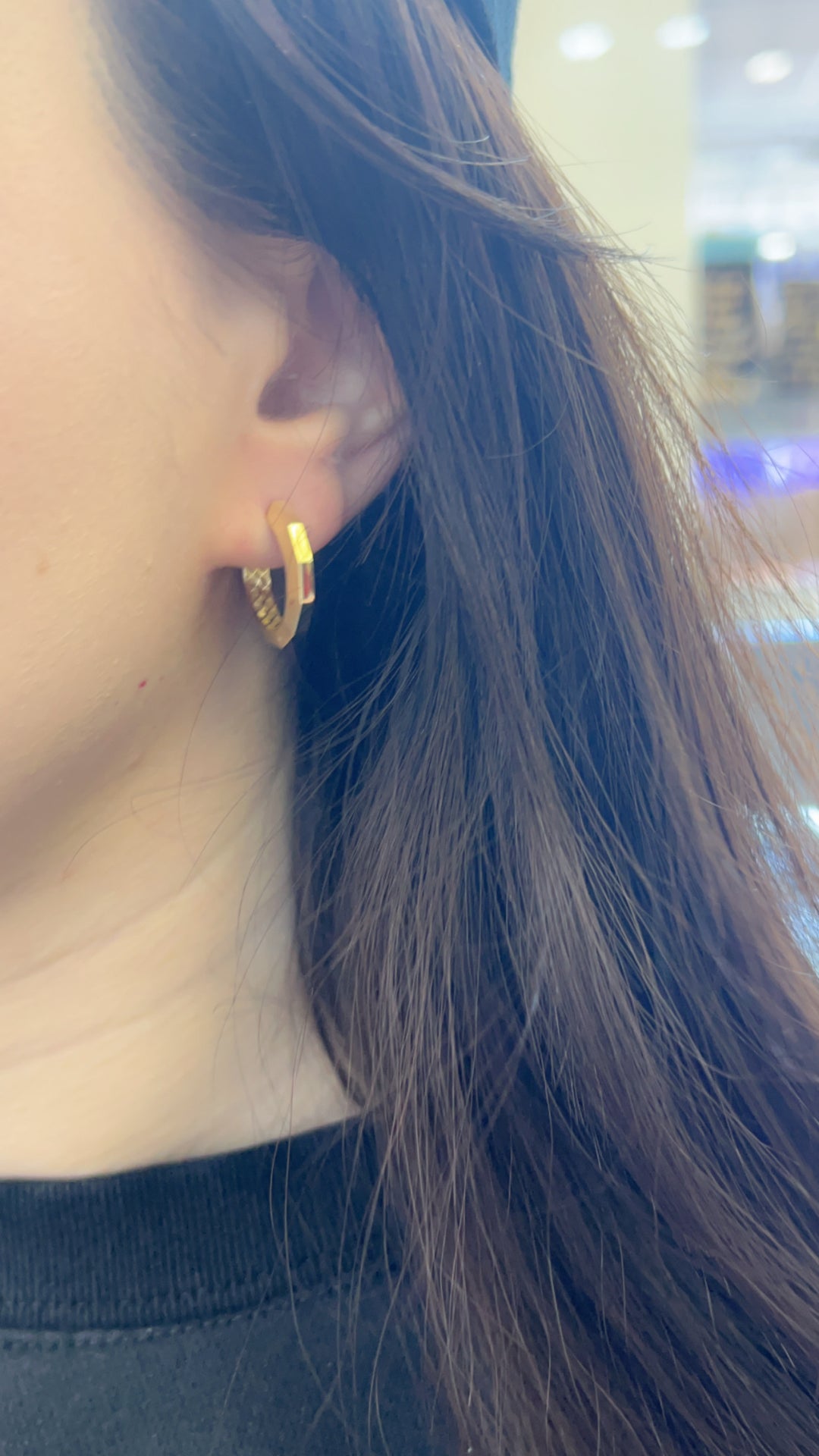Perfect Faceted Everyday Hoops