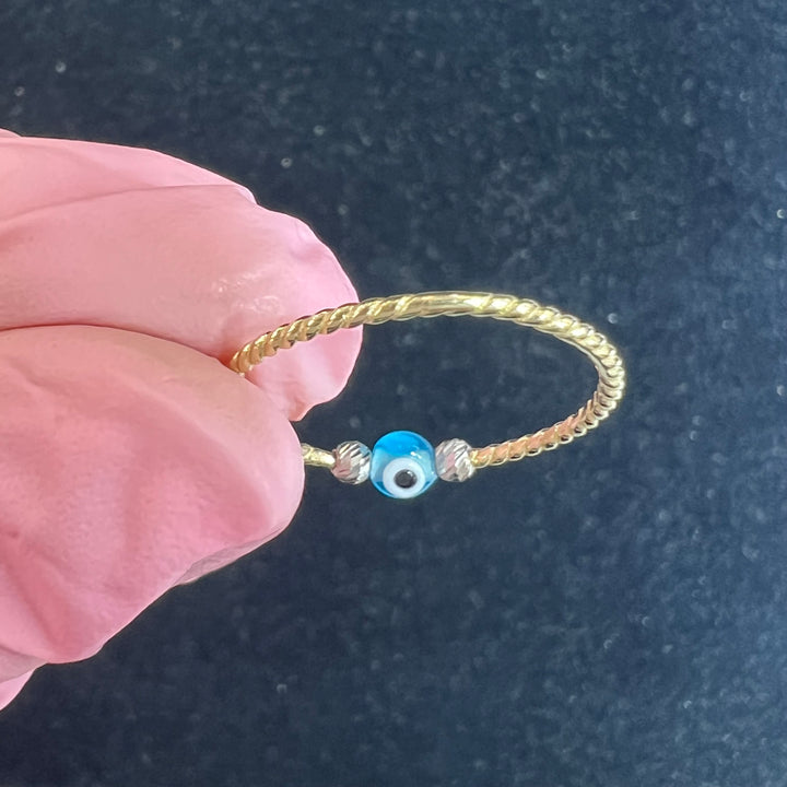 Blue Evil Eye Ring