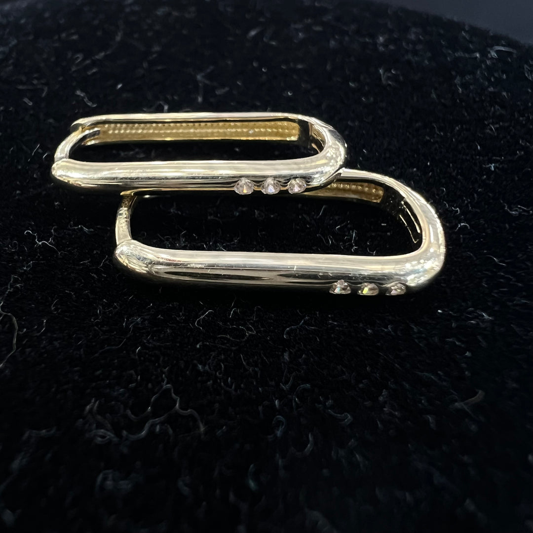 Minimal Rounded Drop Hoops