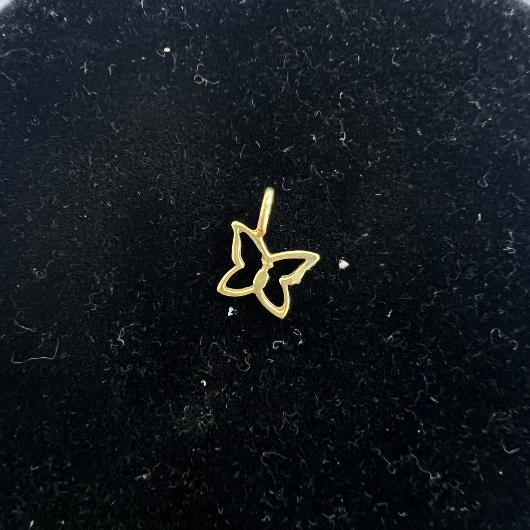 Mini Butterfly Charm (Plain)