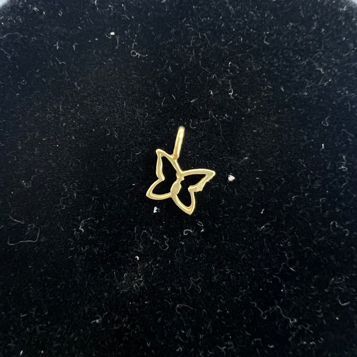 Mini Butterfly Charm (Plain)