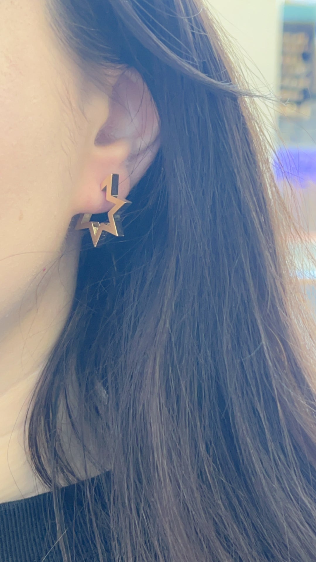 Starburst Statement Hoops