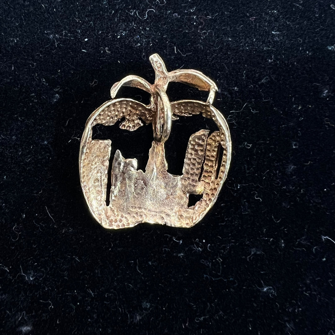 Vintage Big Apple Charm