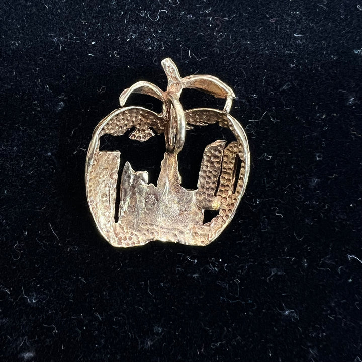 Vintage Big Apple Charm