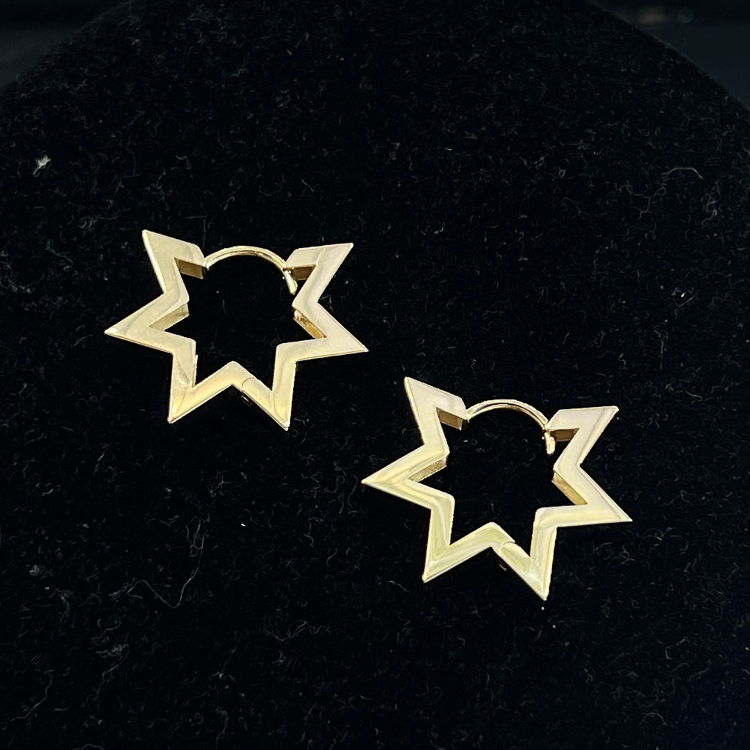Starburst Statement Hoops