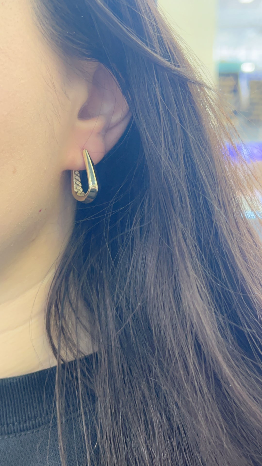 Chic Cowbell Hoops