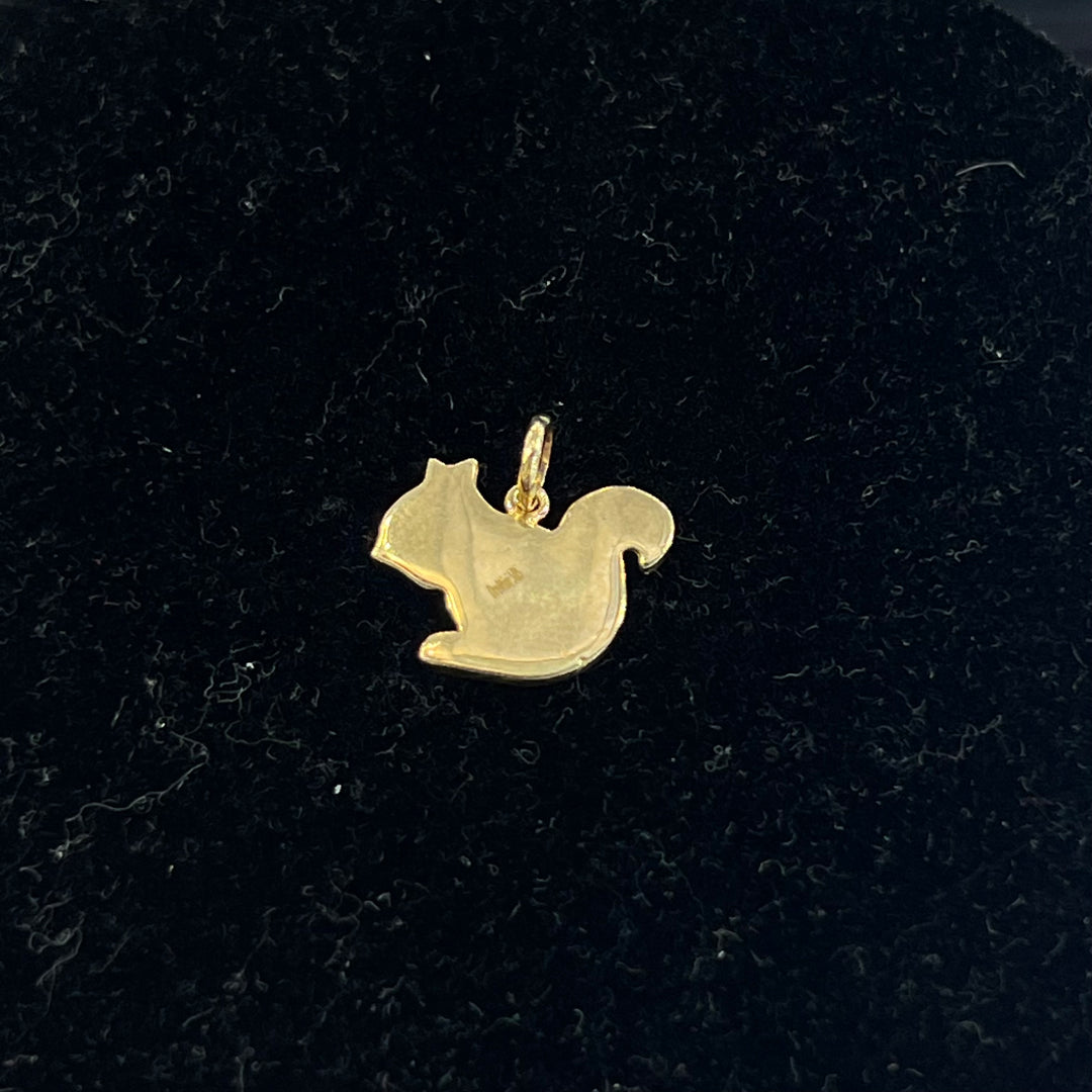 Enamel Squirrel Charm 🐿️