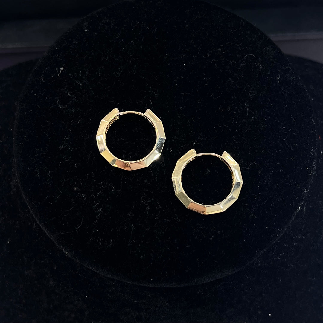Perfect Faceted Everyday Hoops