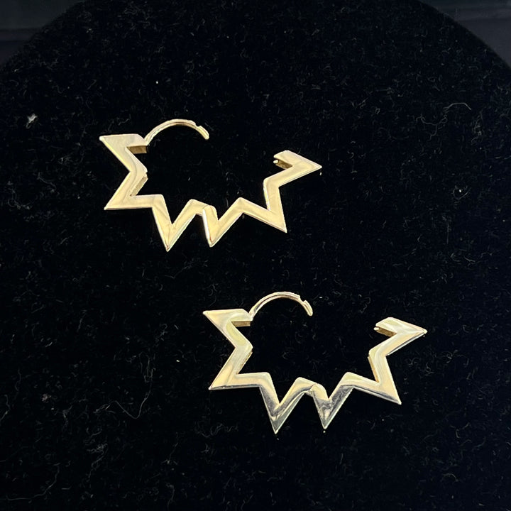 Starburst Statement Hoops
