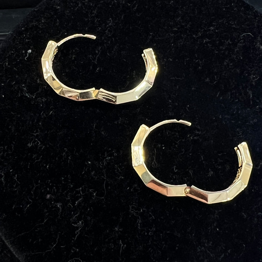 Perfect Faceted Everyday Hoops