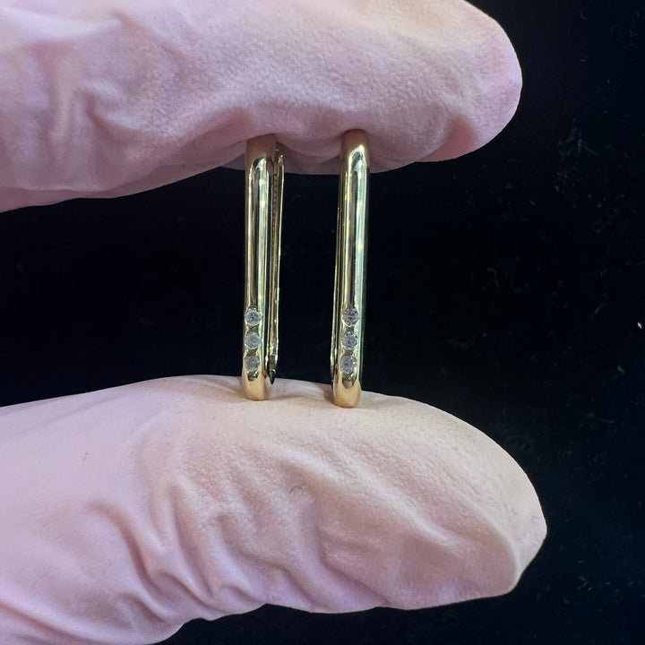 Minimal Rounded Drop Hoops