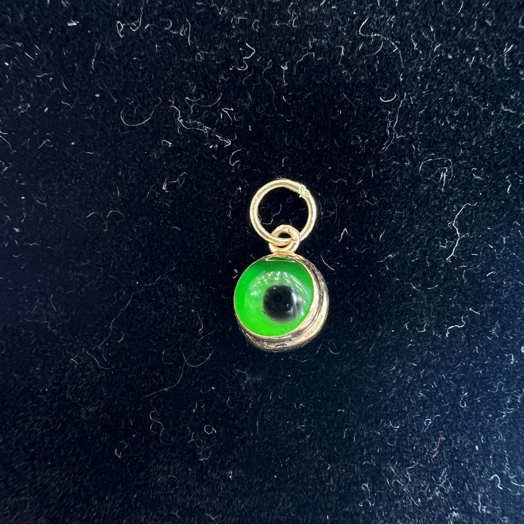 Cute Green Evil Eye Charm