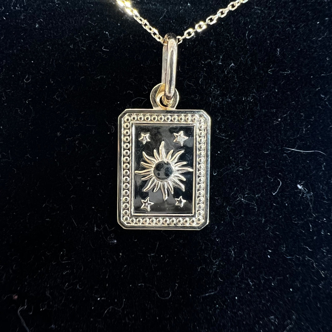 Sun and Stars Necklace