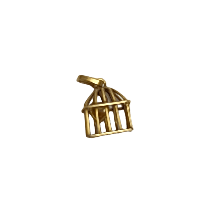 Caged Heart Charm - Michelle the Jeweler