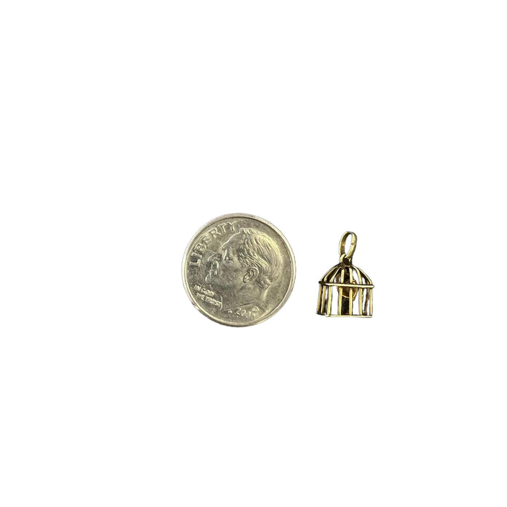 Caged Heart Charm - Michelle the Jeweler