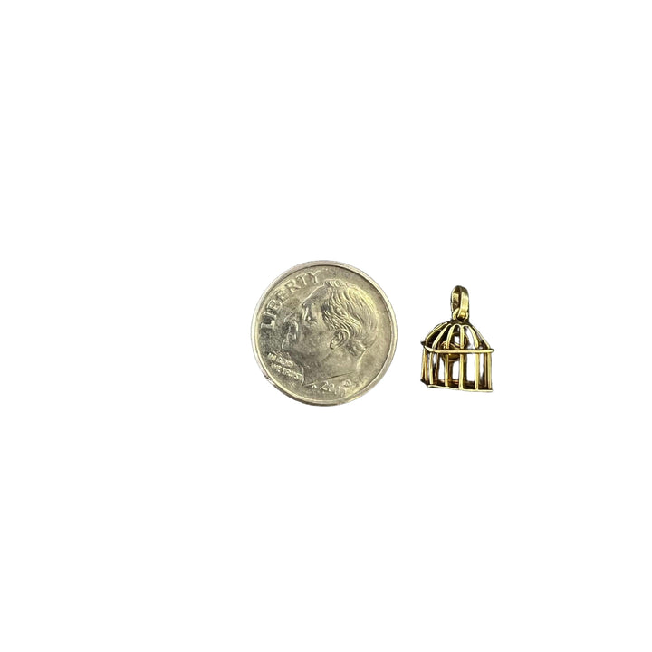 Caged Heart Charm - Michelle the Jeweler