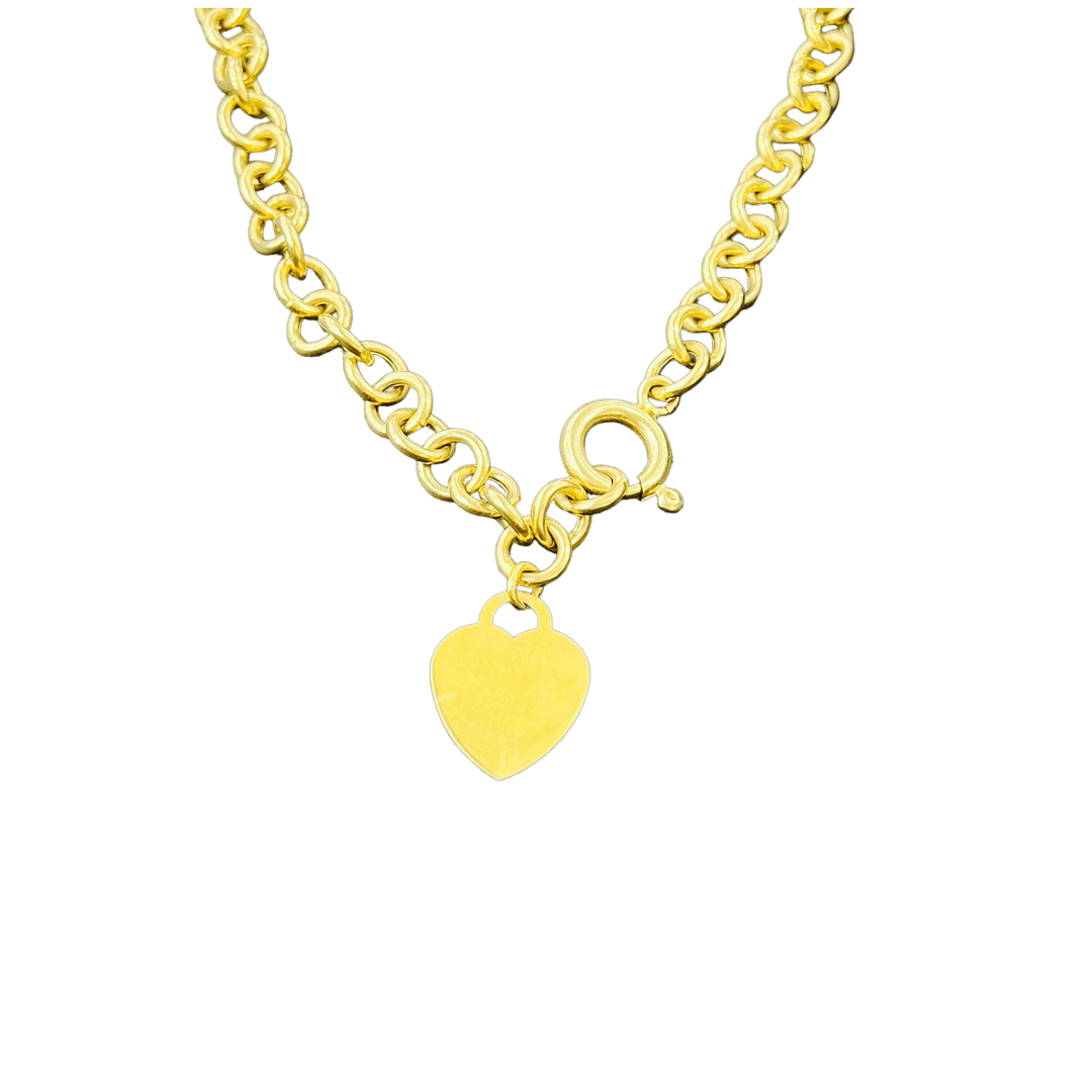 Classic Heart Toggle Necklace - Michelle the Jeweler
