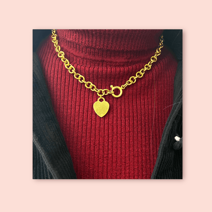 Classic Heart Toggle Necklace - Michelle the Jeweler