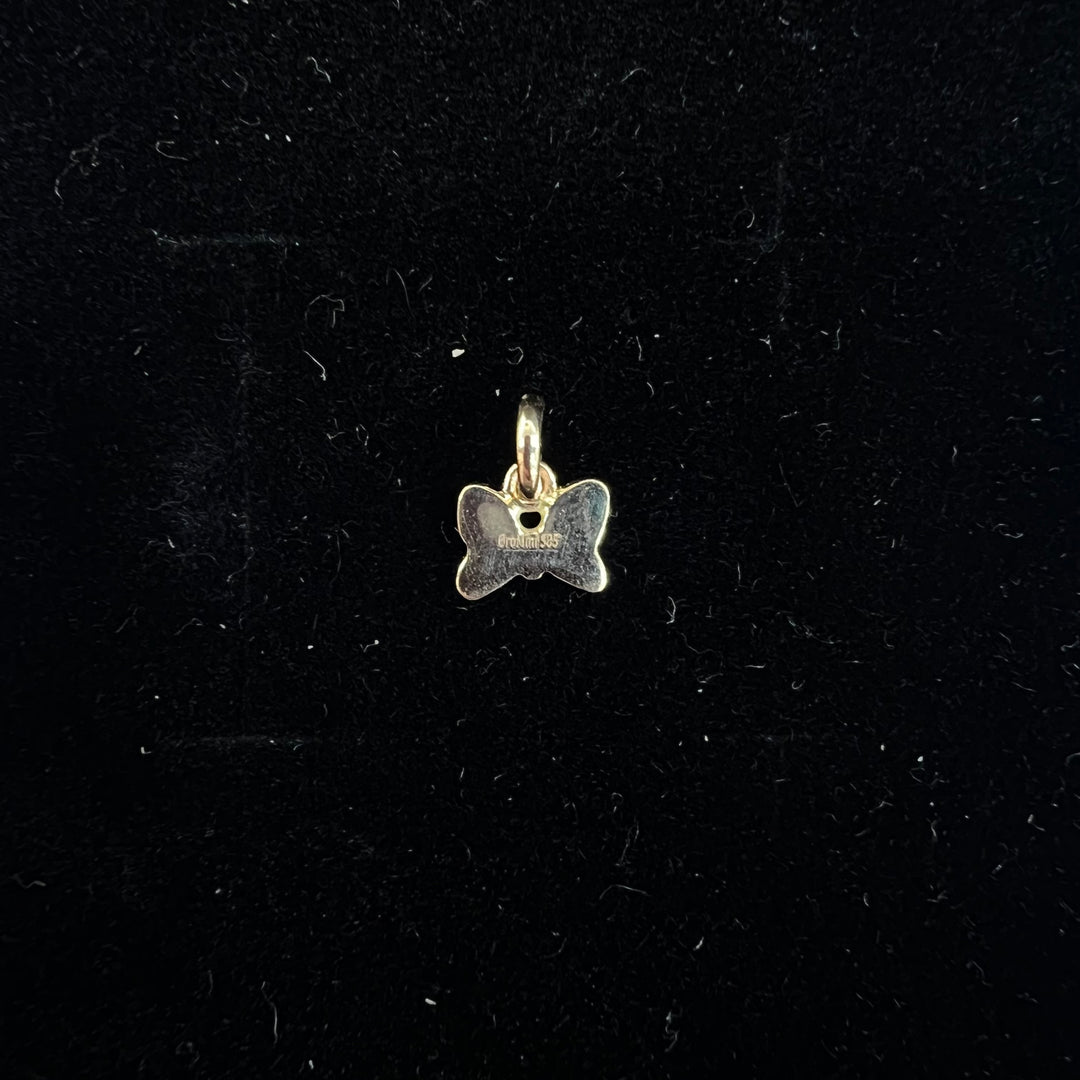 Mini Pink Butterfly Charm