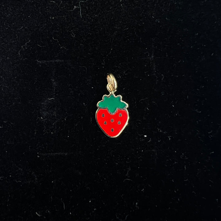 Small Strawberry Charm