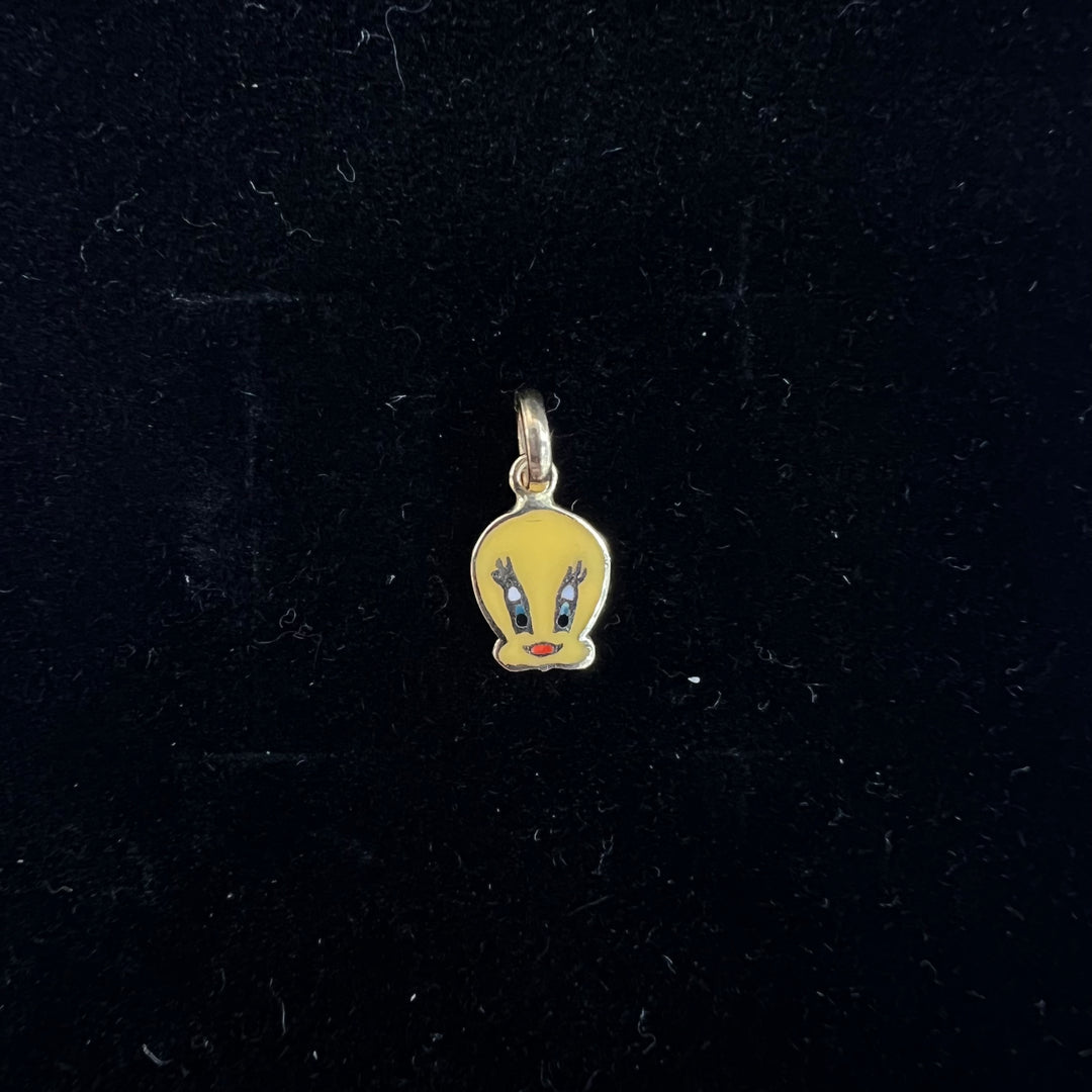 Small Yellow Bird Charm