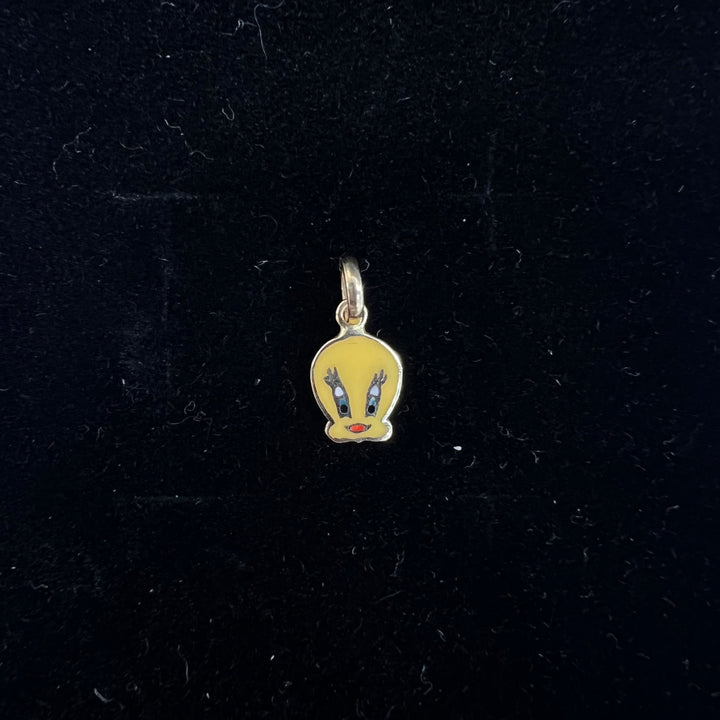 Small Yellow Bird Charm