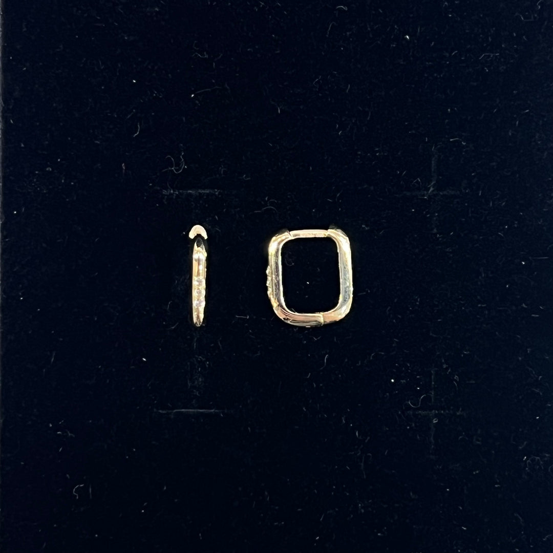 Mini Square Huggies (CZ)