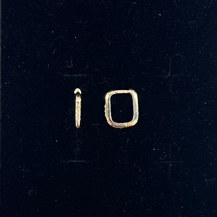 Mini Square Huggies (CZ)