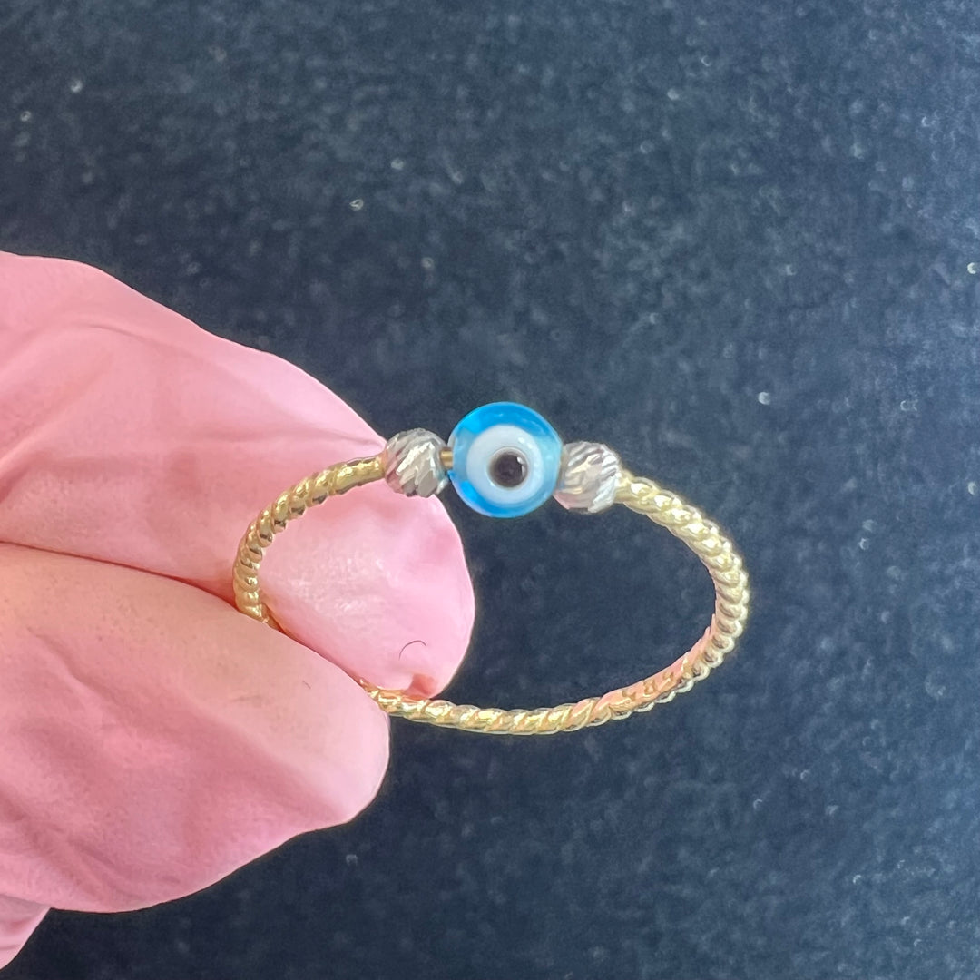 Blue Evil Eye Ring