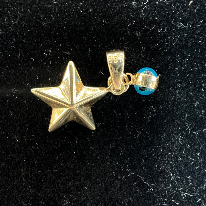 Lucky Star Evil Eye Charm