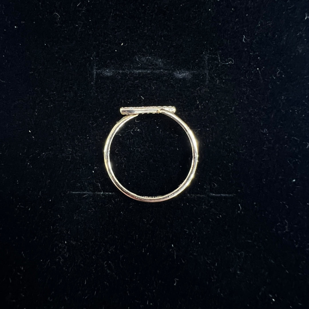 Minimal Bar Ring (CZ)
