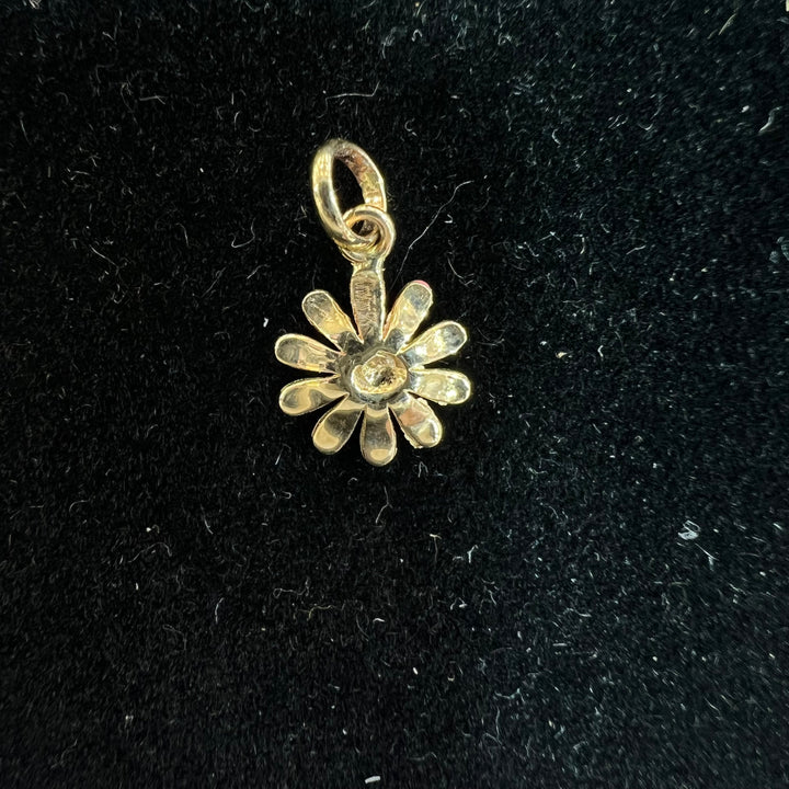 Mini Pink Flower Charm