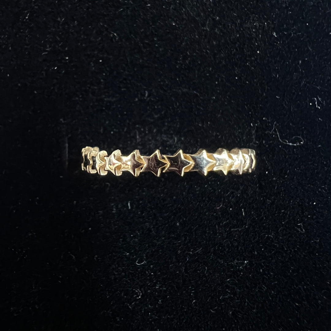 Subtle Mini Star Stacking Ring