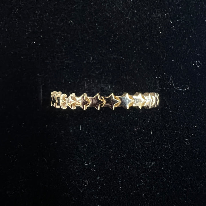 Subtle Mini Star Stacking Ring