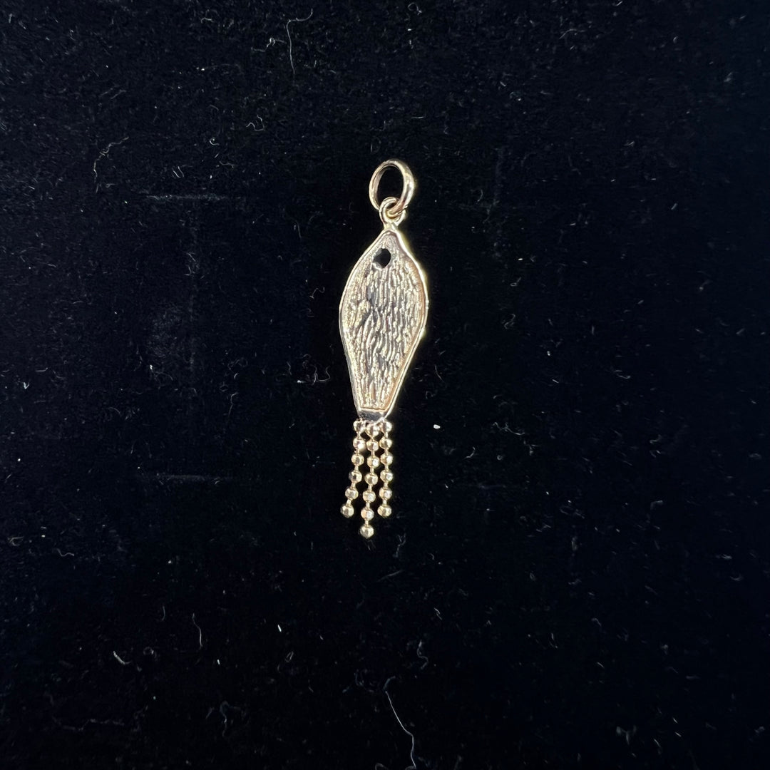 Lucky White Koi Fish Charm