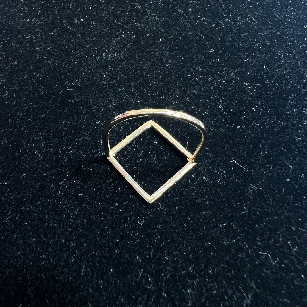 Diamond Shape Statement Ring