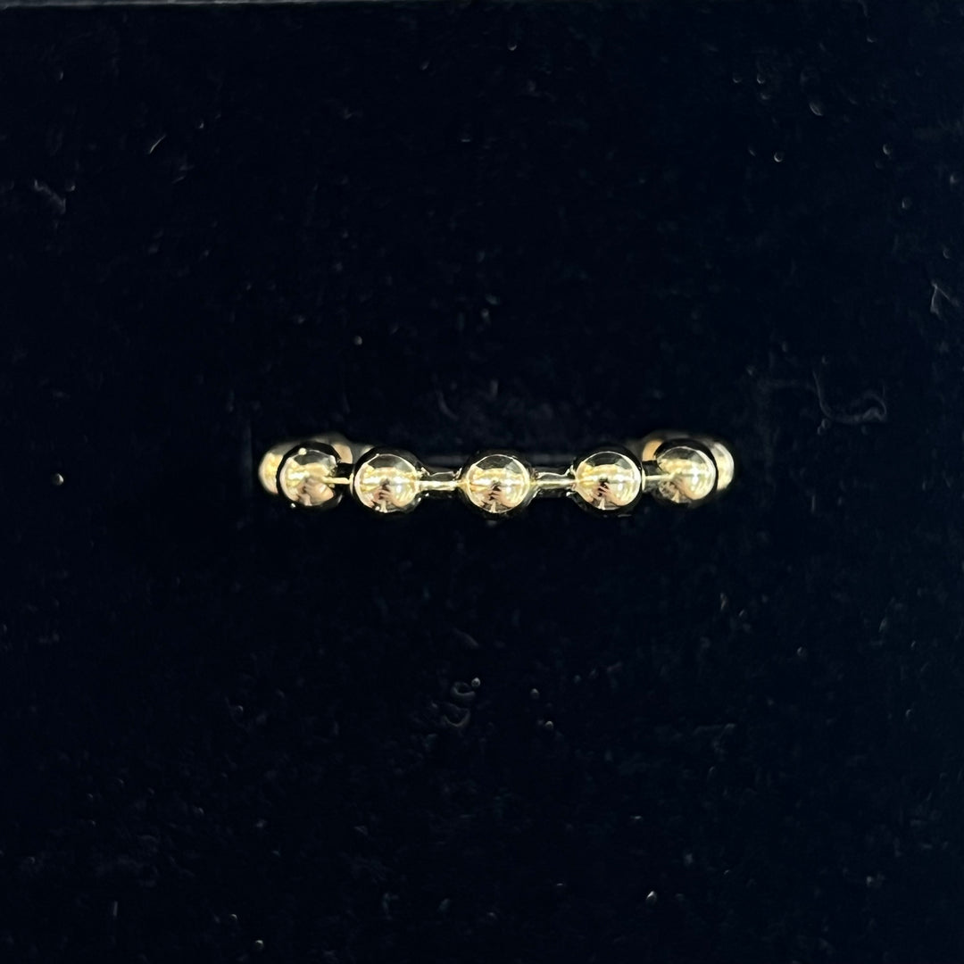 The Perfect Stationary Ball Ring