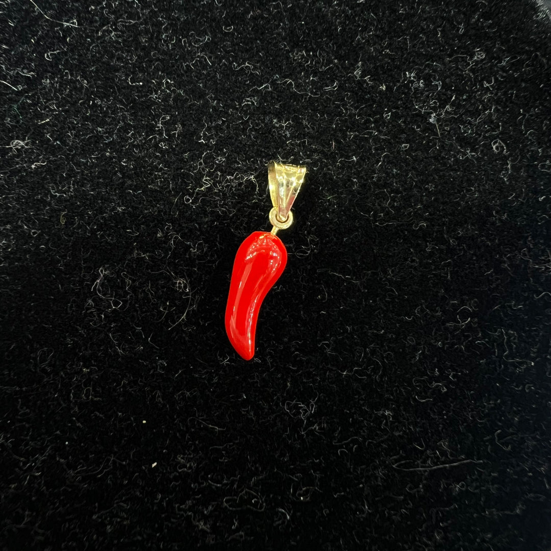 Mini Red Chili Pepper Charm
