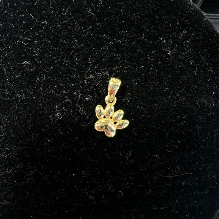 Mini Paw Print Charm (Engraveable)