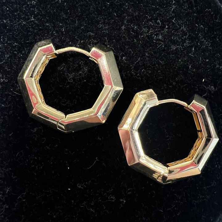 Large Chic Octagonal Huggies