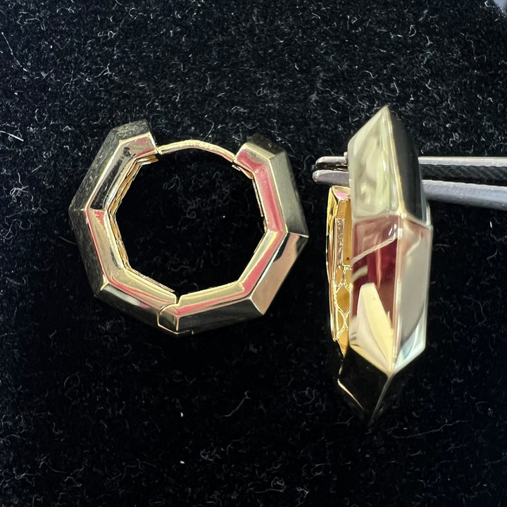 Large Chic Octagonal Huggies