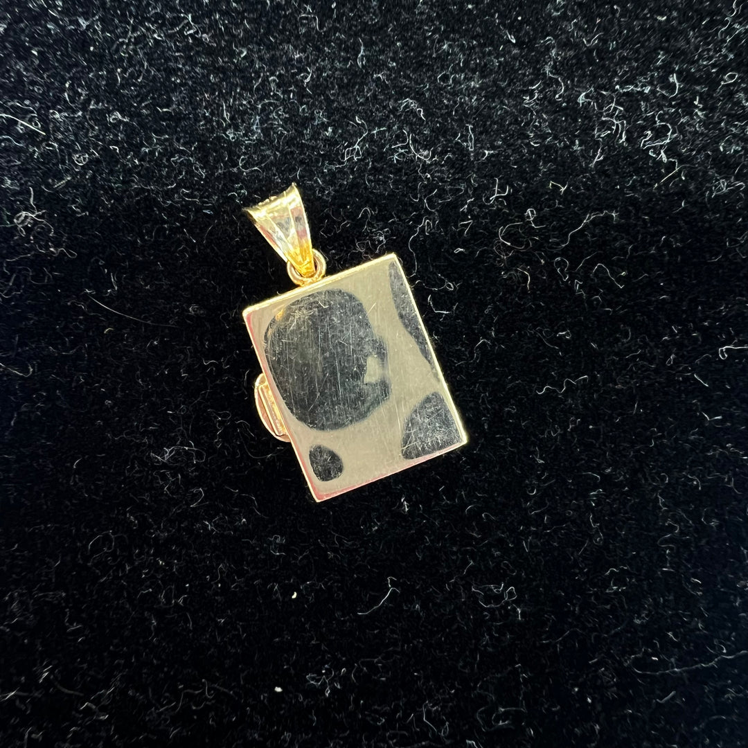 Red Heart Pocketbook Locket